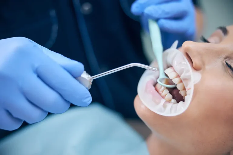 young woman taking care of teeth at dentist 2023 11 27 05 30 02 utc